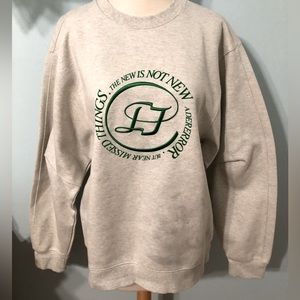 Ader Error Embroidered Sweatshirt size 1 Oversized Unisex